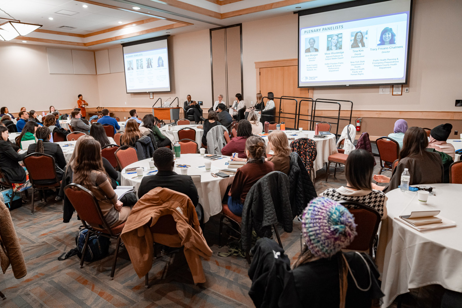Participants at Plenary Presentations