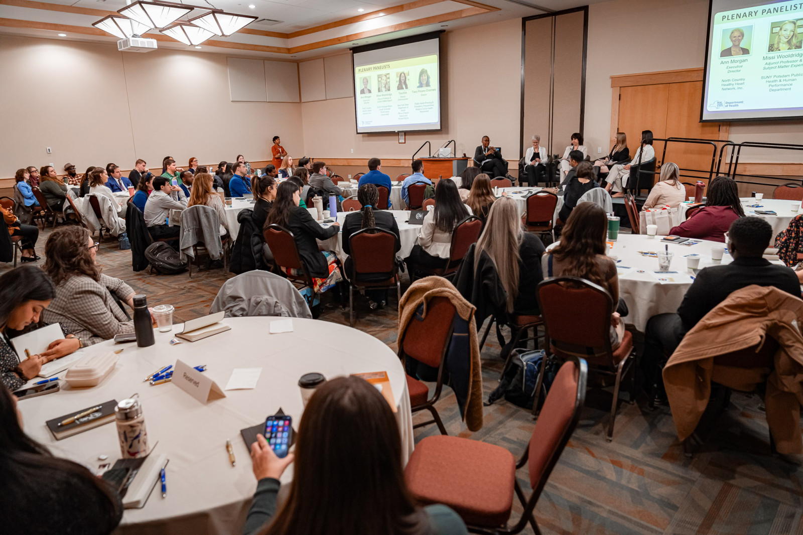 Participants at Plenary Presentations