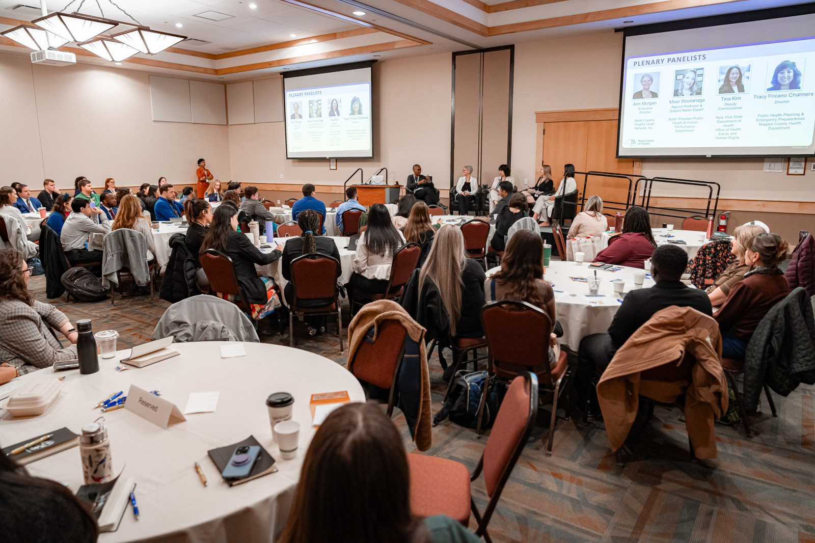 Participants at Plenary Presentations