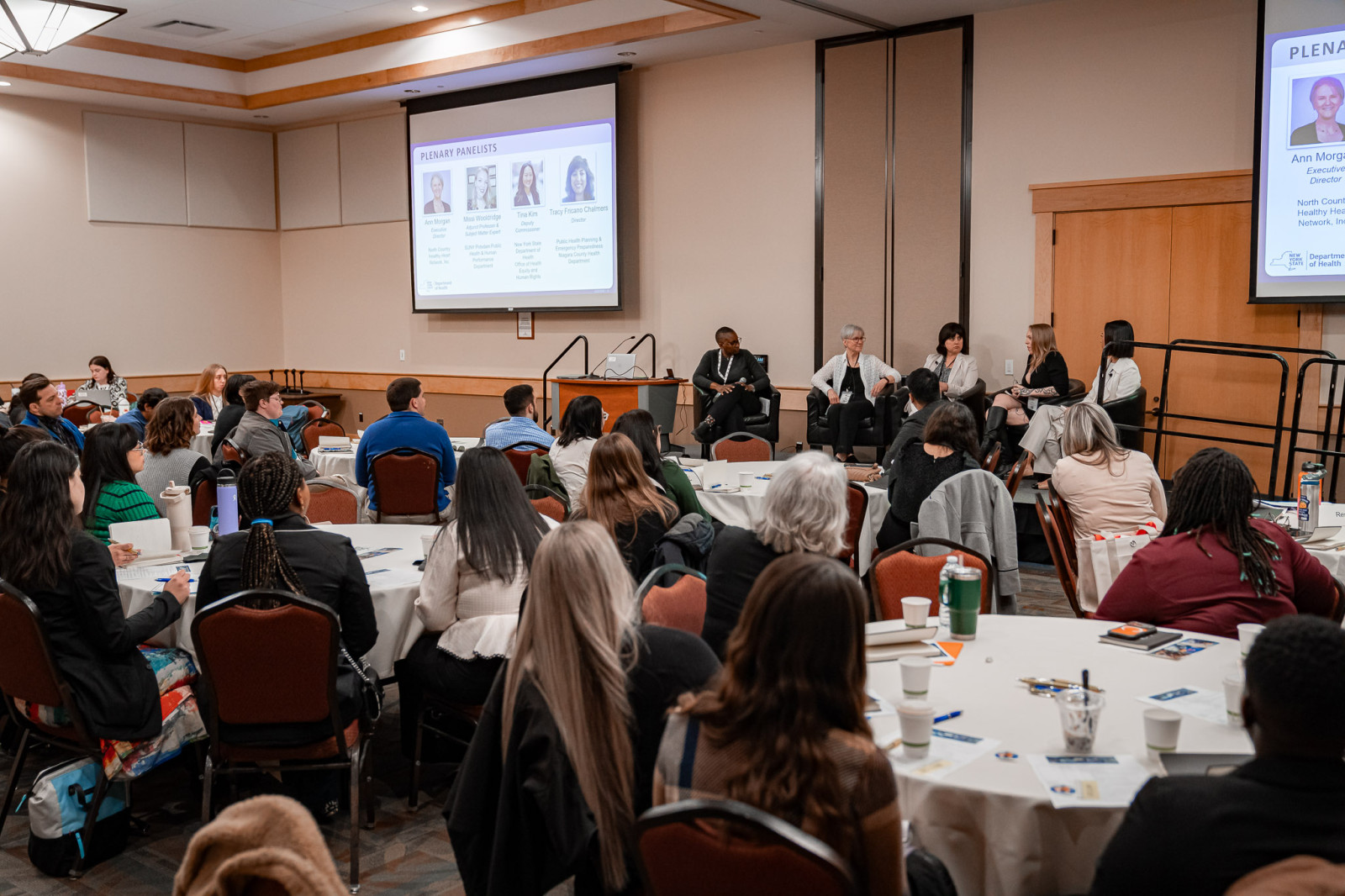 Participants at Plenary Presentations