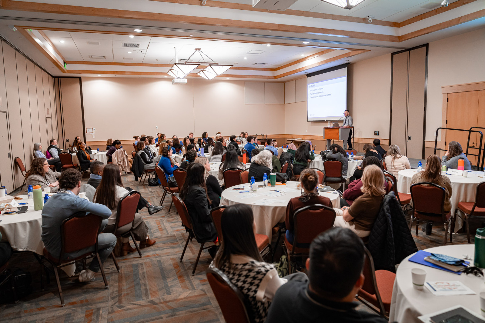 Participants at Plenary Presentations