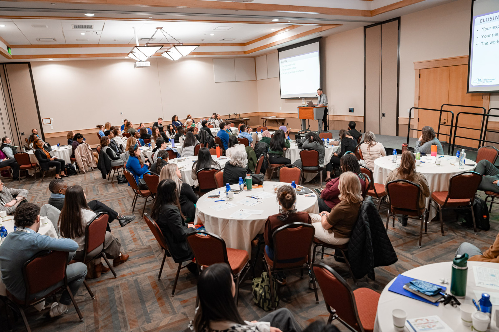 Participants at Plenary Presentations