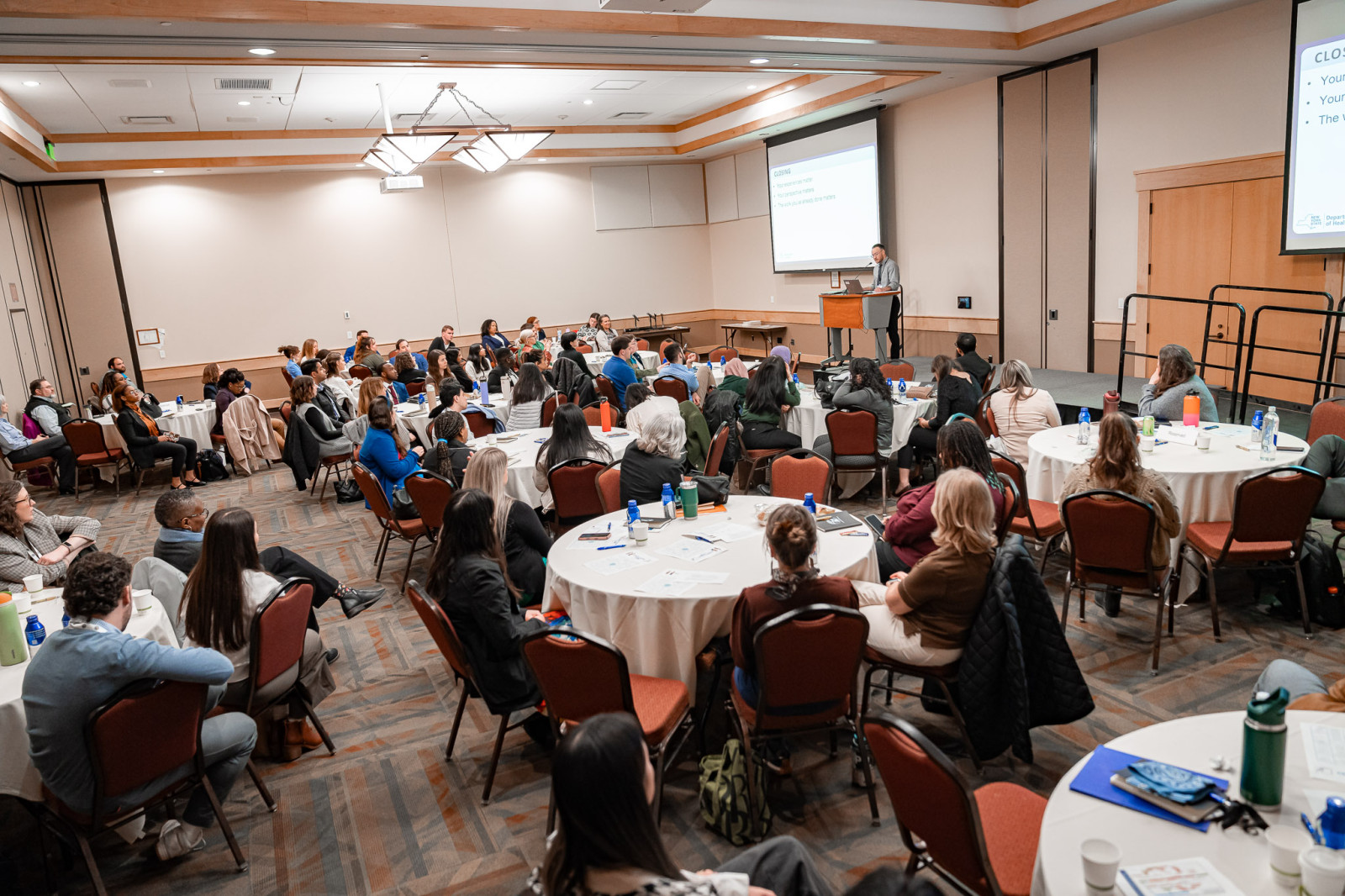 Participants at Plenary Presentations