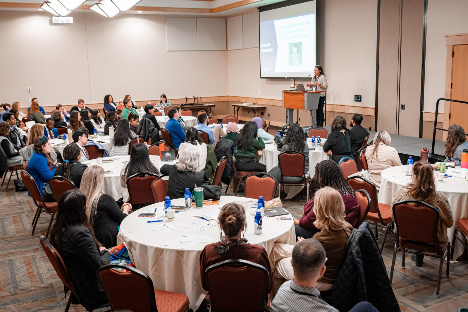 Participants at Plenary Presentations