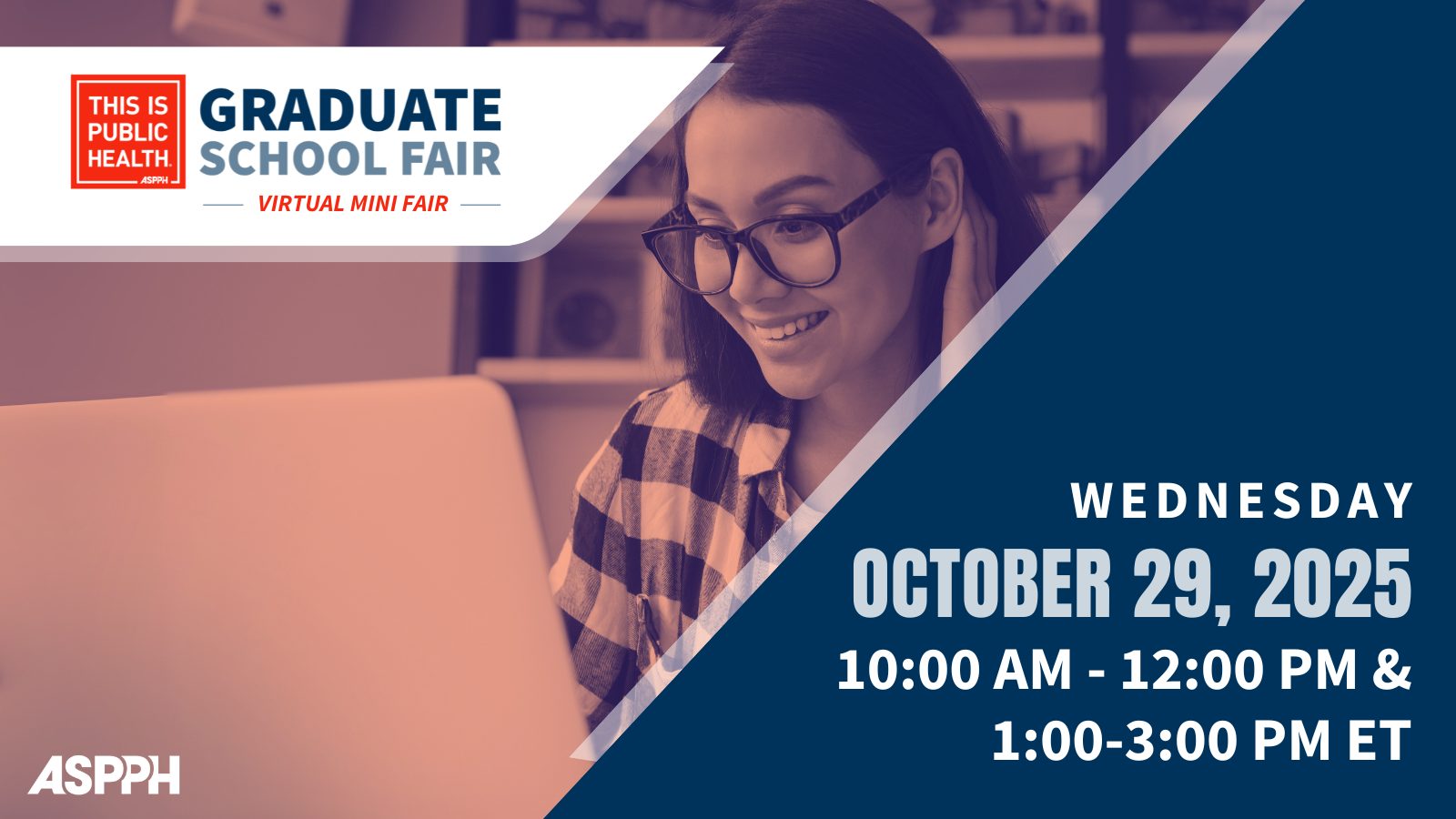 ASPPH Virtual Graduate School Fair - October 29, 2025