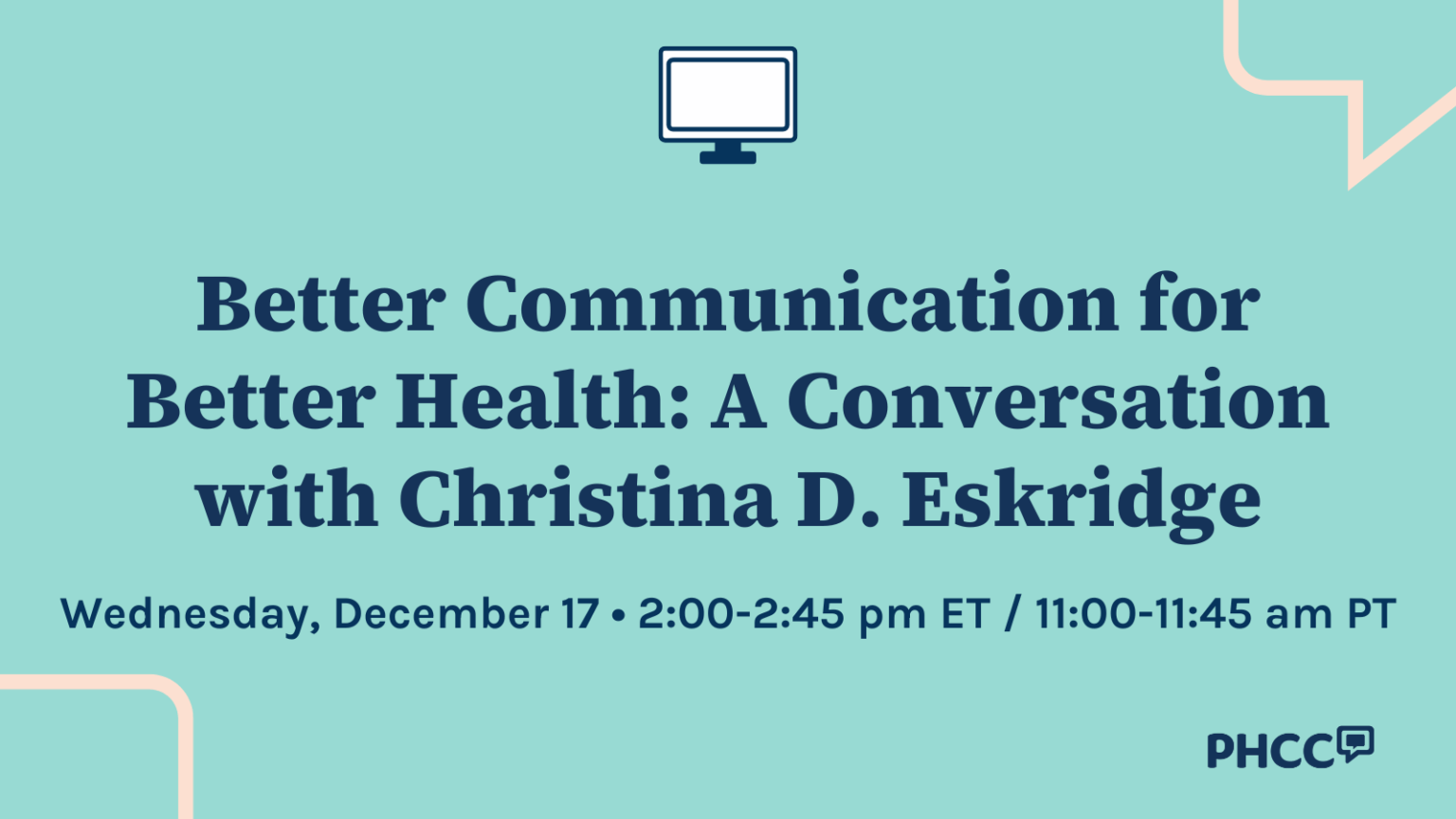 Better Communication for Better Health