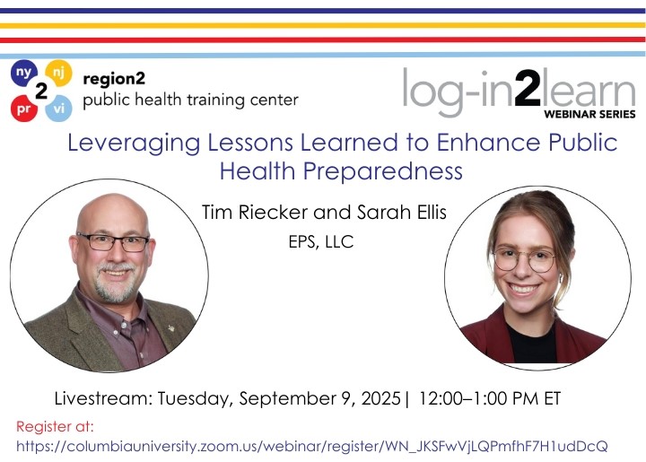 Leveraging Lessons Learned to Enhance Public Health Preparedness Flyer