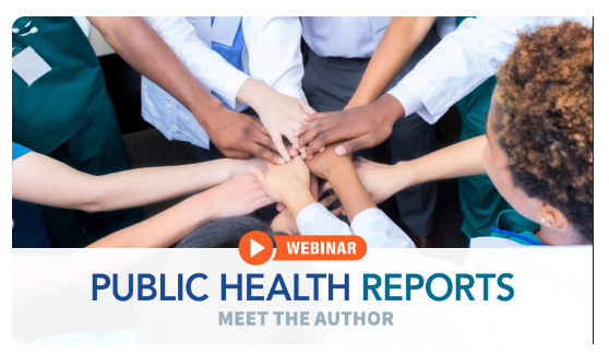 Public Health Reports Webinar