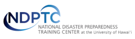 NDPTC: National Disaster Preparedness Training Center