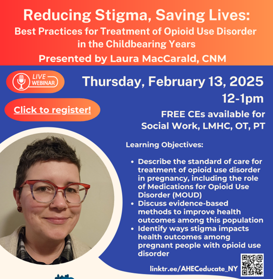 Reducing Stigma, Saving Lives Event Flyer