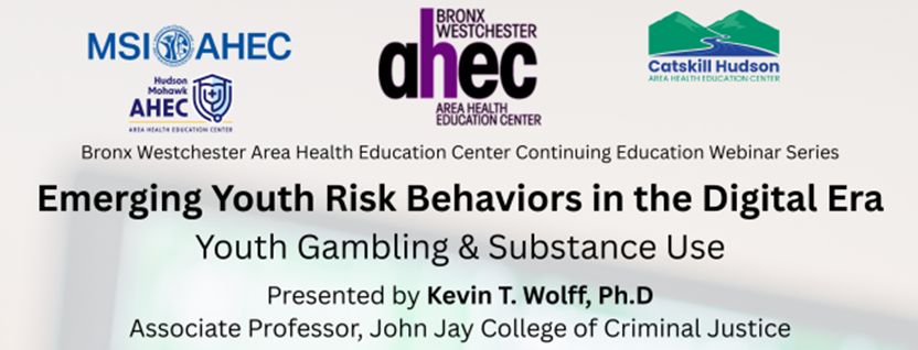 Emerging Youth Risk Behaviors in the Digital Era: Youth Gambling & Substance Use