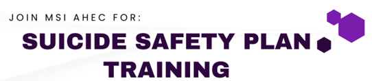 Suicide Safety Plan Training