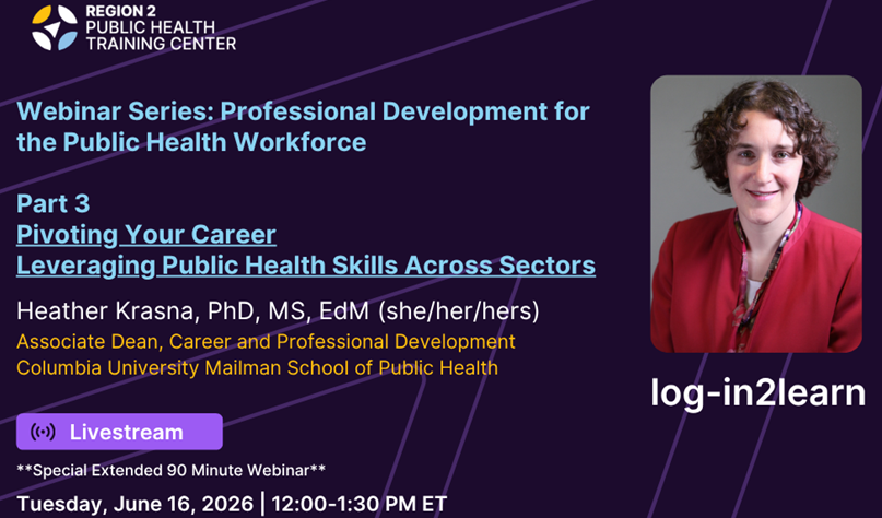 Pivoting Your Career - Leveraging Public Health Skills Across Sectors