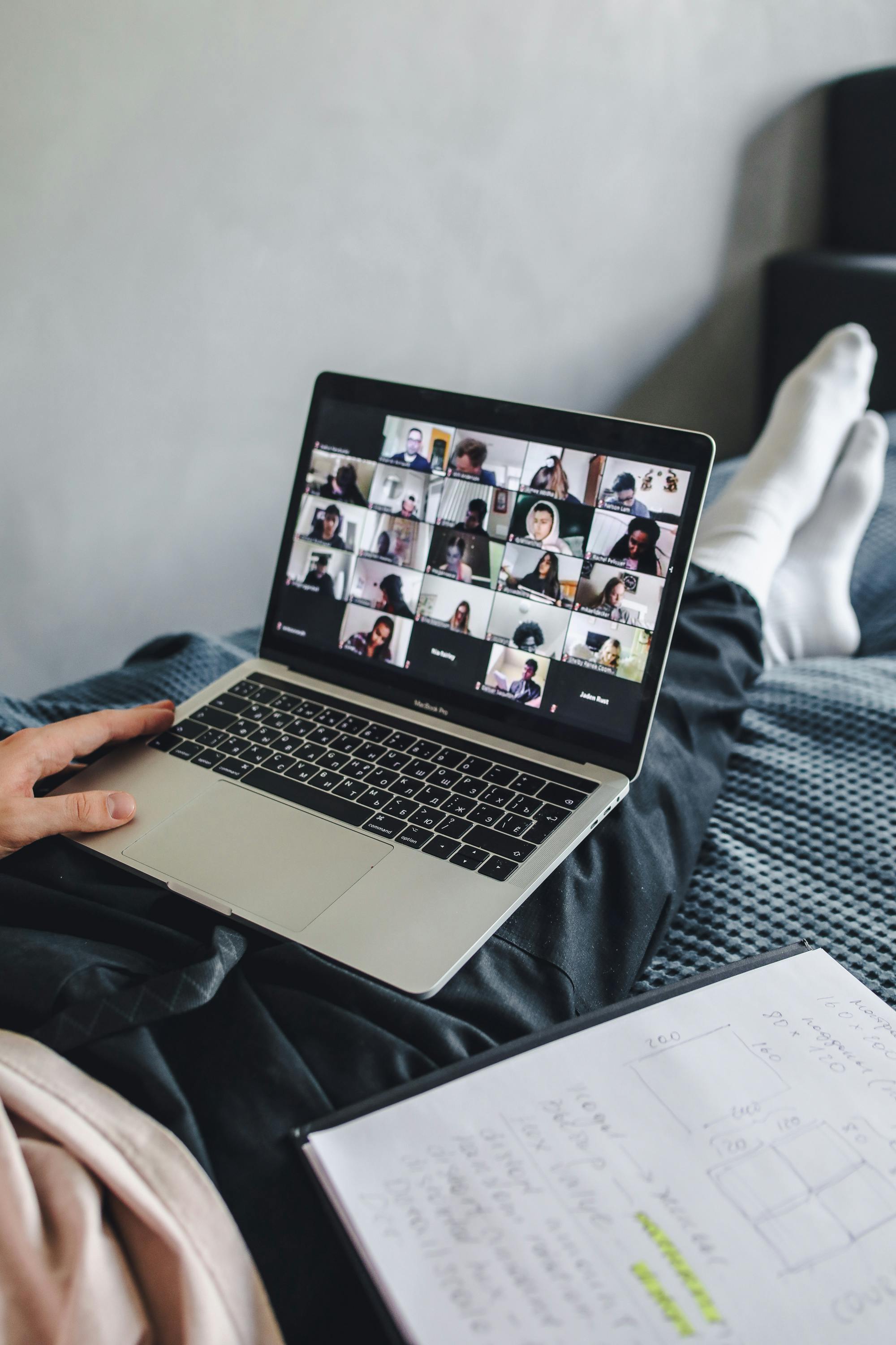 Photo by Polina Tankilevitch: https://www.pexels.com/photo/a-person-sitting-on-the-bed-4443189/